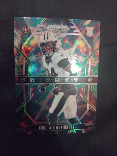 2024 Panini Prizm Football Kool-Aid McKinstry Rc Rookie Prizmatic Saints - Picture 3 of 4