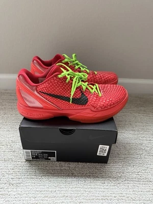 Nike Kobe 6 Protro ‘ Reverse Grinch’ Red/Green - Size 10.5 - image 1 of 4