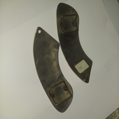 2 Stück Damen handgefertigt Gürtel Wickelschnalle Set toll Vintage signiert Bowie Boynton - Bild 2 von 2