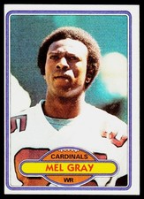 Mel Gray, 1980 Topps, #125, St. Louis Cardinals,