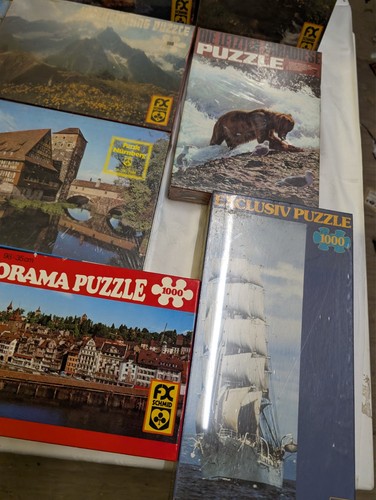 Nuevo embalaje original 12 puzzles PUZZLE Schmidt y mucho más años 80 - Imagen 2 de 5