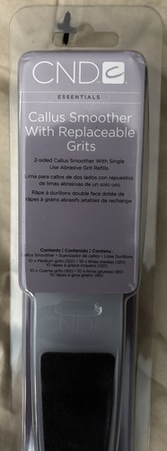 CND Callus Smoother W/ Replaceable Grits -20 Refills - NEW - Picture 2 of 4