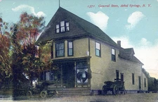 ATHOL SPRINGS NY - General Store Postcard