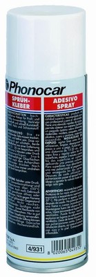 Phonocar 1096307 Adhesive Spray, 400 ML, Gray