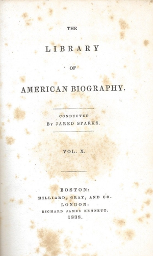 LIBRARY OF AMERICAN BIOGRAPHY, VOL X: Fulton, Warren, Hudson Marquette (1938 HC) - Imagen 2 de 5