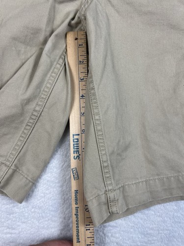 Lands End Herren Cargo Shorts Größe 38 Khaki Taschen - Bild 3 von 6