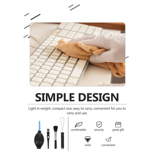 Keyboard Cleaning Kit Mechanical Dust Removers Mini Brushes Computer - 第 12/12 張圖片
