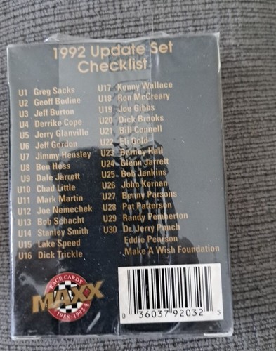 1992 MAXX Race Cards Update Set 5th Anniversary 30 Black Bordered Brand New! - Picture 4 of 9