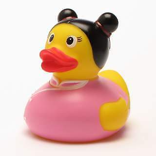 Badeente Chinesin Quietscheentchen Gummiente Plastikente Quietscheente Badeente Chinesin Quietscheentchen Gummiente Plastikente Quietscheente