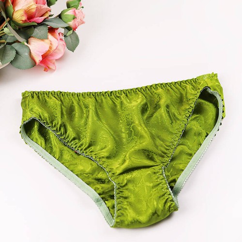 2 Paar Seiden Blumen Höschen für Damen Mädchen Slips Prints Slips Unterteile L - Bild 29 von 31