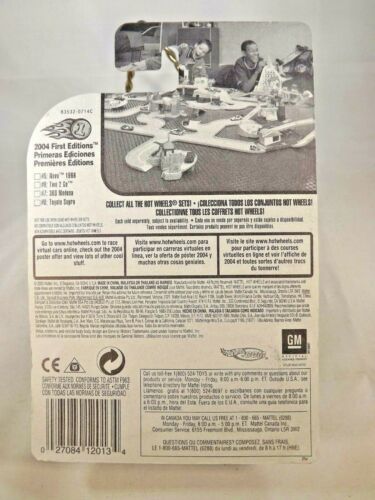 2004 Hot Wheels #5 First Editions 5/100 NOVA 1968 Light Blue wo/Super Sport Logo - Picture 5 of 5