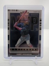 2021 Panini Contenders RANDY AROZARENA MVP Contenders Card #MVP-RA Tampa Bay Ray