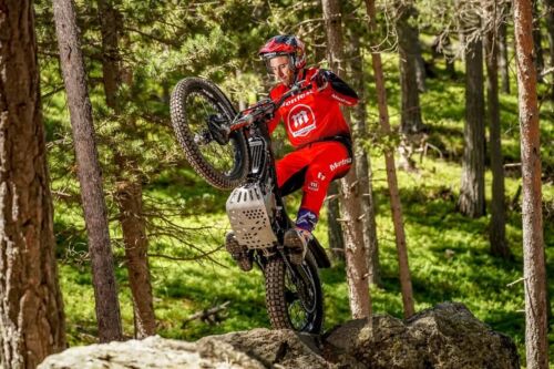 Pedale leva cambio Montesa 4RT Trials Apico Trick arancione/nero GPF920 Elite - Foto 5 di 6
