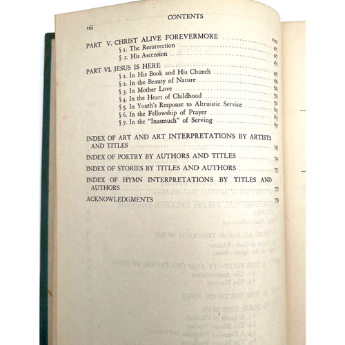 Christ and the Fine Arts, by Cynthia Pearl Maus 1938 Hardcover - Vintage Classic - Picture 6 of 11