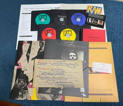 Used Paul McCartney RAM Super Deluxe Edition 4SHM CD DVD Book