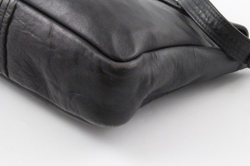 Bolso Bandolera Hecho a Mano The Beggars NH Cuero Negro Solapa Bolso Multi Compartimento - Imagen 7 de 24