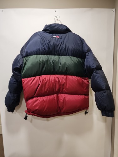 Vintage Tommy Hilfiger puffer jacket 90's tommy down jacket XL - Picture 10 of 13