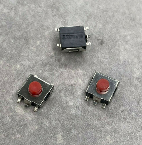 3x key fob micro switch 6.6x6.6x3.1 VAUXHALL MOVANO VIVARO KANGOO TRAFIC MASTER - Picture 3 of 9