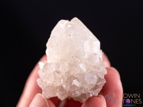WHITE SPIRIT QUARTZ Puntos y Racimos de Cristal, Cristales Crudos, Decoración Boho, E1462 - Imagen 8 de 10