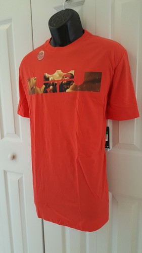 Men's Nike LeBron KING James t-shirt Crimson 611245-622 - Picture 4 of 9