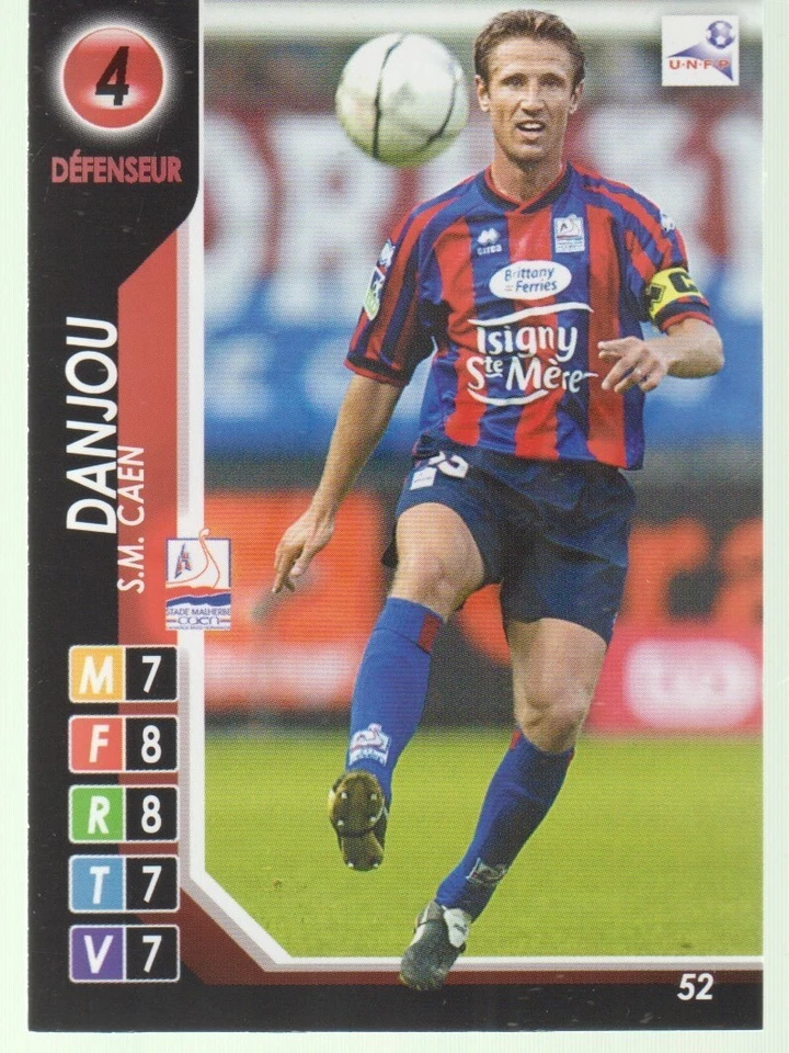VIGNETTE PANINI DERBY TOTAL 2004 / 2005  S.M CAEN  (DANJOU) - Photo 1/1
