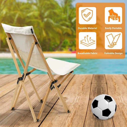 Składane krzesła kempingowe Lekkie zewnętrzne patio Ogród Krzesło plażowe Siedzisko wędkarskie - Zdjęcie 14 z 33