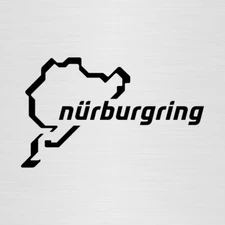 NURBURGRING STICKER vinyl decal pegatina vinilo autocollant adesivi circuit car