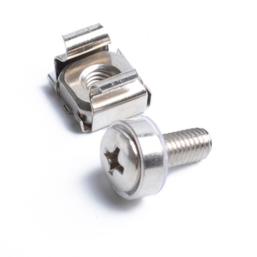 Nylon Washers Shelves Nuts Screws Cage Nuts Washer Carbon Steel Cabinet Nuts - Afbeelding 2 van 11