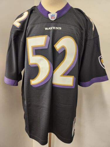 Maglia Mitchell & Ness NFL 2004 Baltimore Ravens Ray Lewis Black Legacy - Foto 2 di 3