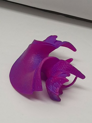 Disney Descendants Mal Doll Signature Isle Lost Purple Collar Replacement Part - Foto 4 di 5