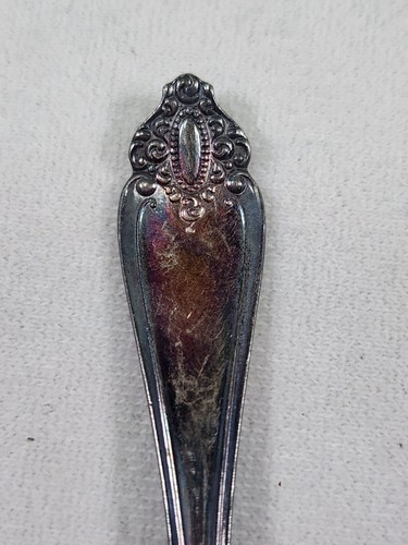 VTG Rogers & Hamilton 1900 MARQUIS Silverplate Demitasse Sugar Spoon Flatware - Picture 8 of 8