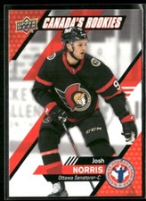 2020-21 Upper Deck NHL Rookie Box Set - #9 Josh Norris (RC)