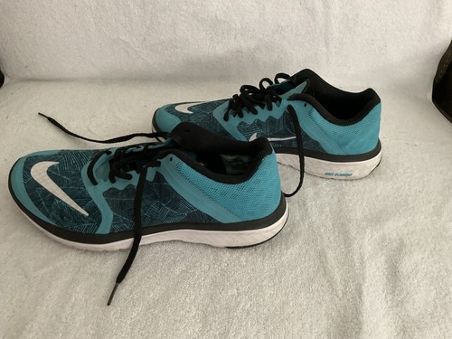 Nike FS Lite Run 3 Men’s size 8.5 US Blue - Picture 2 of 7