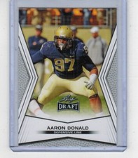 2014 Leaf Draft Aaron Donald Rookie Card NRMT