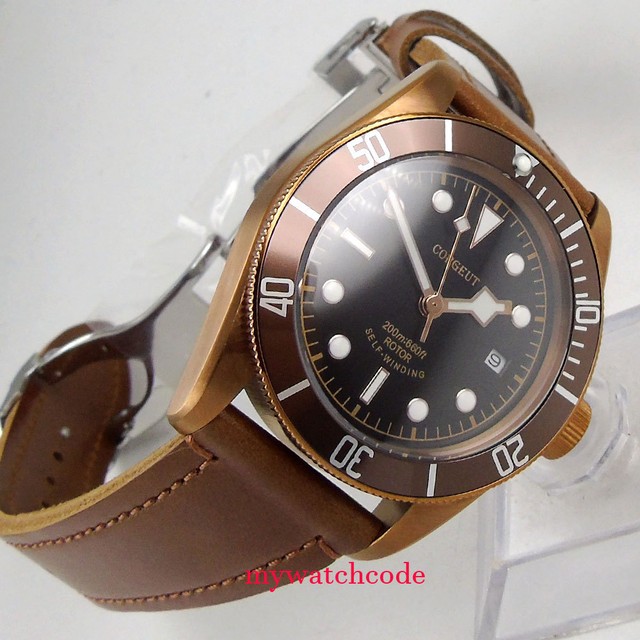 41mm CORGEUT Black Sterile Dial Sapphire Glass Miyota NH35A Automatic Mens Watch 41mm CORGEUT Black Sterile Dial Sapphire Glass Miyota NH35A Automatic Mens Watch