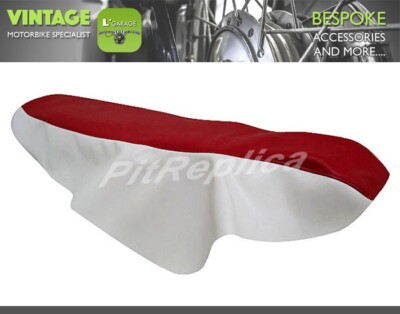Fundas De Asiento Para Suzuki DR750S/DR800S (1988-1990), Cubierta De PVC Trasera