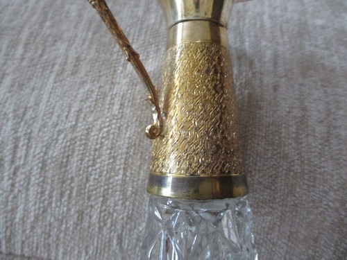 Ferri Bologna Small Glass And Metal Decanter - Picture 6 of 17