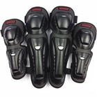 4Pcs Motorcycle knee & elbow Protective Pad Motocross Skating Knee Protector Kit