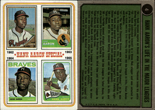 1974 Topps Baseball #1-250 - Conditions Vary ~ Choose Your Card - Picture 5 of 225
