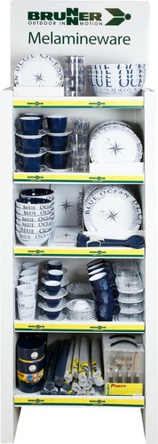 BLUE OCEAN HIGH QUALITY MELAMINE PLASTIC PLATES BOAT SAILING YACHT - Picture 12 of 41