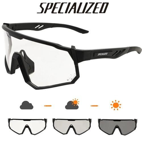 Sports Glasses Polarized Bike Eyewear MTB Cycling UV400 Photochromic - Picture 7 of 11