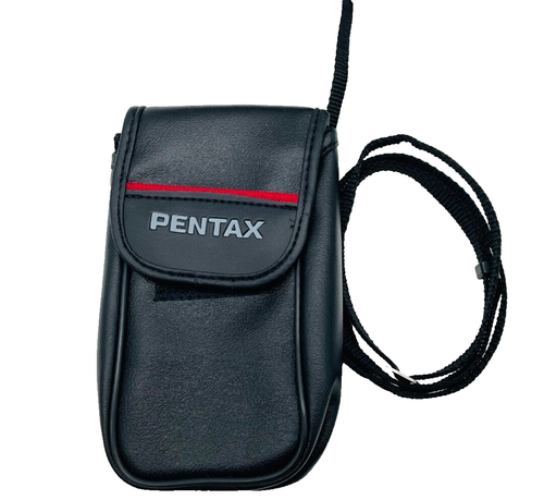 Pentax PC-100 Focus Free Auto Winding 35mm Film Point & Shoot Camera w/Case NOB - Picture 11 of 14