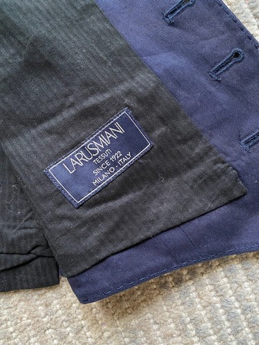 New Jcrew Crewcuts Boys' Ludlow suit vest Italian chino 6-7 Y Vintage Navy C8013 - Picture 4 of 7