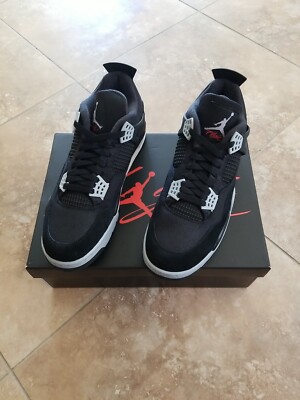 Air Jordan 4 Retro SE Black Canvas Light Steel Grey DH7138-006