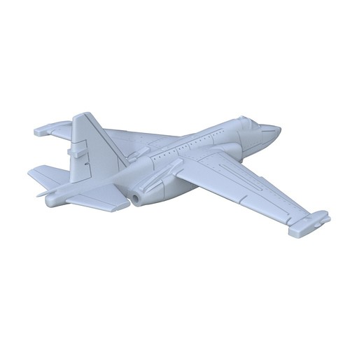 SSMODEL 911B 1/350 Military Model Kit Soviet Su-25MB Attack Aircraft Take Off - Picture 3 of 5