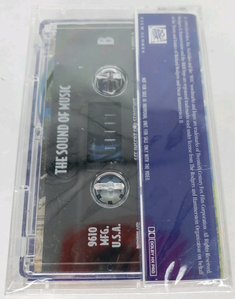 The Sound of Music Motion Picture Soundtrack Cassette Tape Golden Anniversary - Image 2 of 2