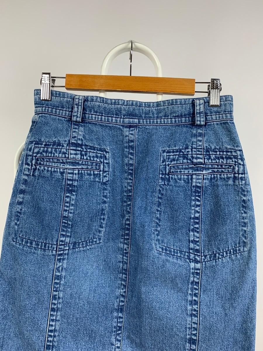 Women's Vintage Jil Sander Women’s Denim Mini Skirt Size 38