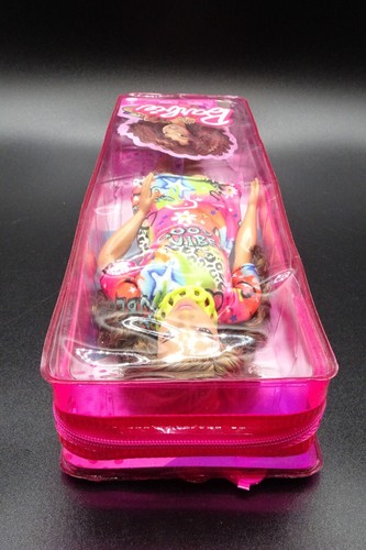 Muñeca Fashionista Mattel Barbie Ondulada Pelo Marrón con Vestido "Buenas Vibraciones" #201 Nueva - Imagen 18 de 20