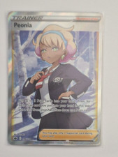 Peonia - 196/198 - Pokemon Chilling Reign Sword & Shield Full Art Rare Card LP