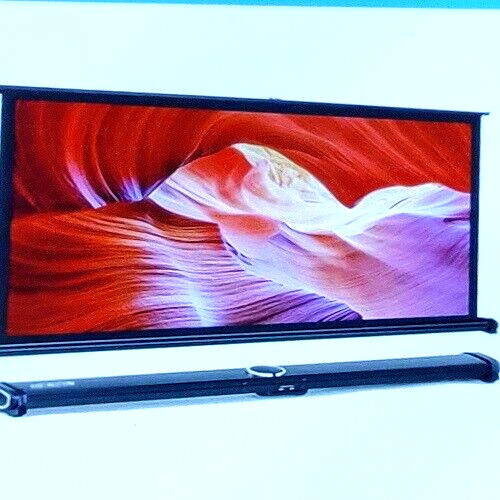 TYBB 40" 16:9 Mini Portable Tabletop Projector Screen (NEW) - Picture 1 of 3